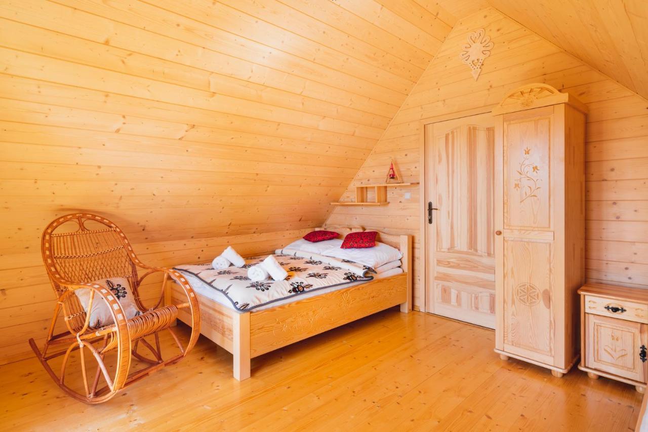 Domki Gorce Klikuszowa Sauna Jacuzzi Bagian luar foto