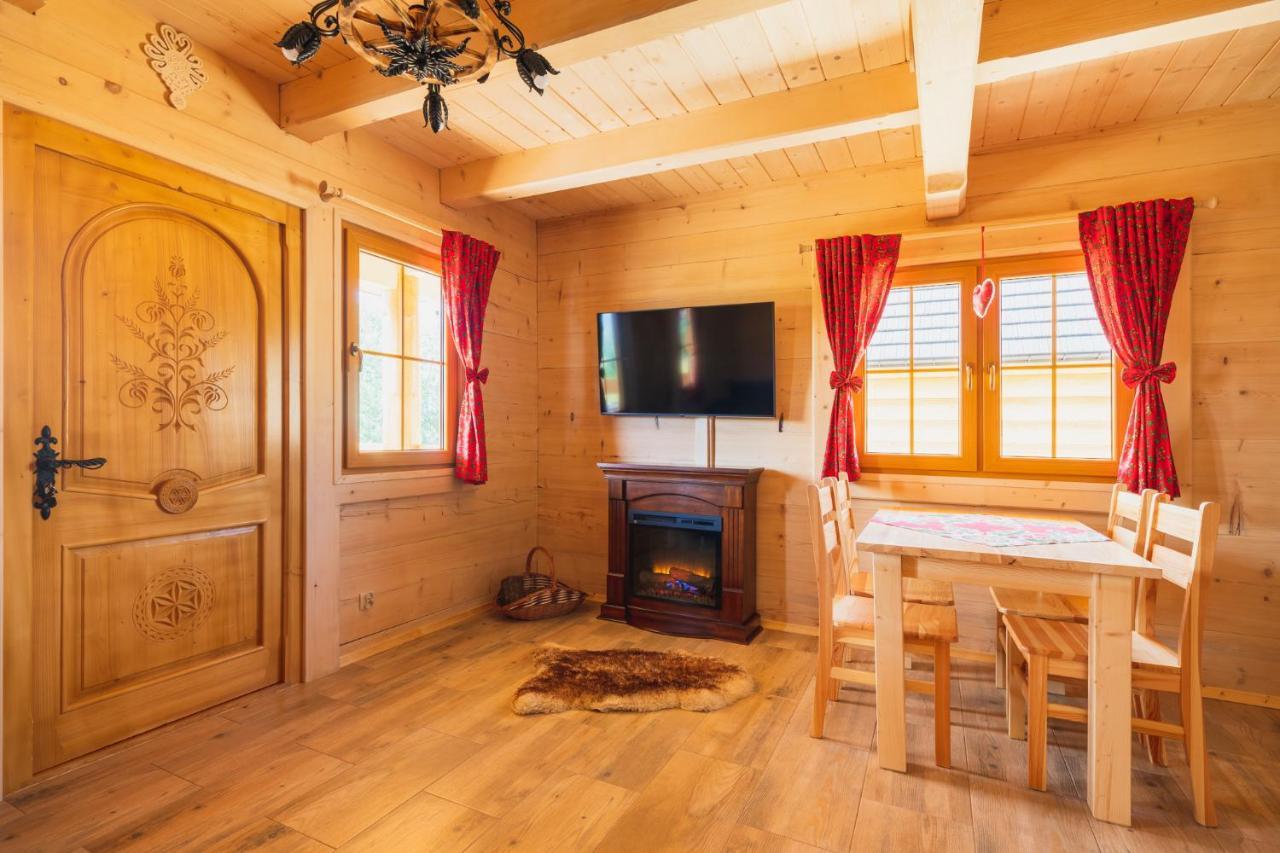 Domki Gorce Klikuszowa Sauna Jacuzzi Bagian luar foto