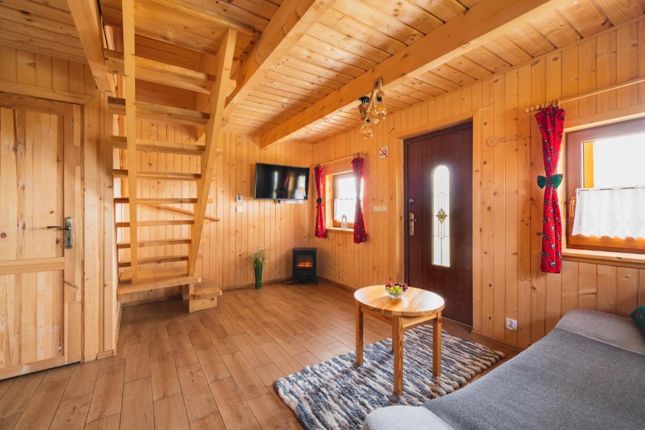 Domki Gorce Klikuszowa Sauna Jacuzzi Bagian luar foto