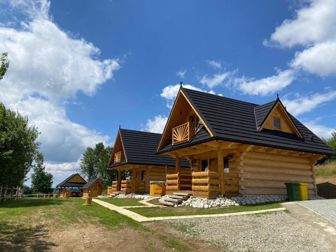 Domki Gorce Klikuszowa Sauna Jacuzzi Bagian luar foto
